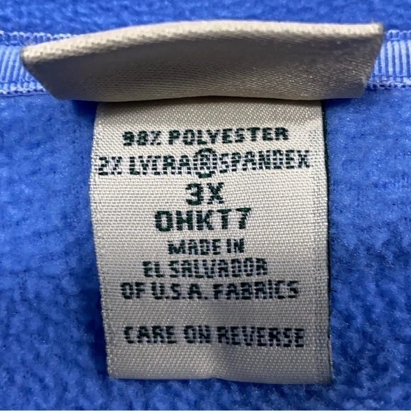 L. L. Bean 1/2 Zip Fleece Sweater Size 3X - Picture 5 of 5